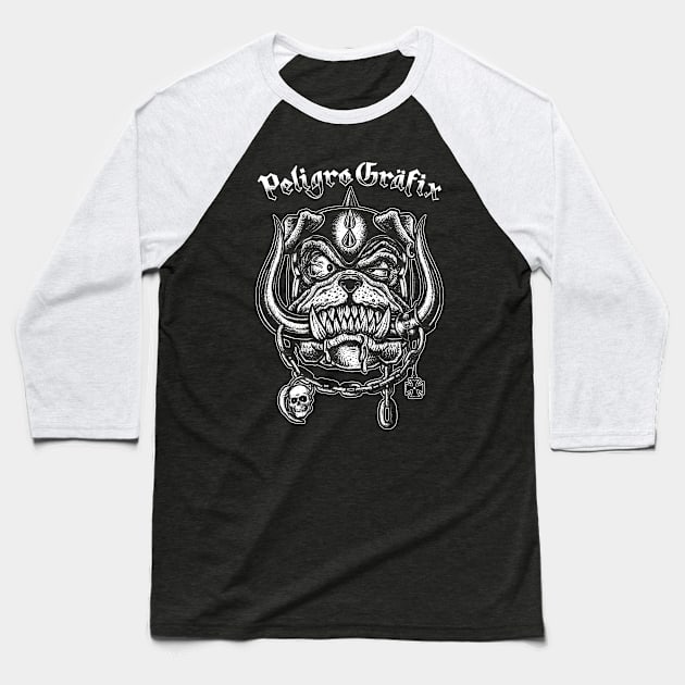 Peligro Graphics, Motörhead, Baseball T-Shirt by PeligroGraphics